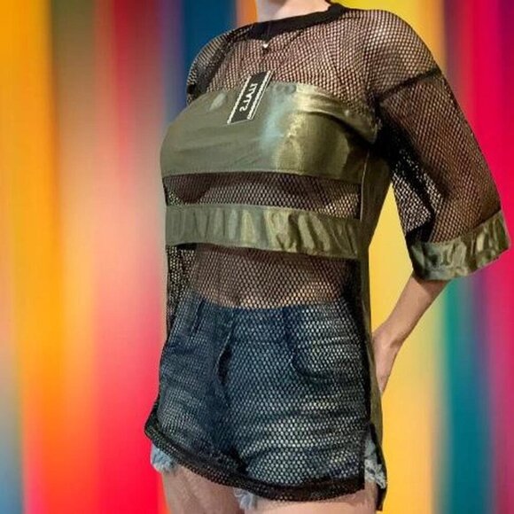 iHeartRaves Tops - ❤️‍🔥 2/$10 TIALS Mesh Jersey Green or Red